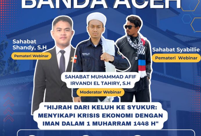 Dari Keresahan Menuju Keteguhan: Mahasiswa Peduli Dayah dan PMII Gelorakan Semangat Hijrah di Tahun Baru Islam 1448 H