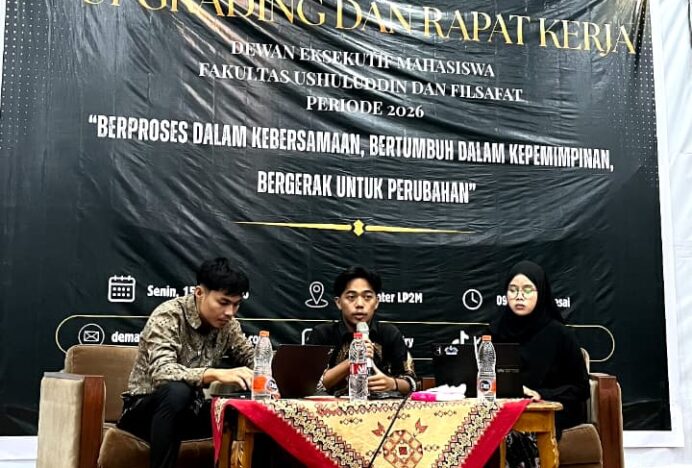 DEMA FUF UIN Ar-Raniry Gelar Upgrading dan Rapat Kerja Periode 2026–2027