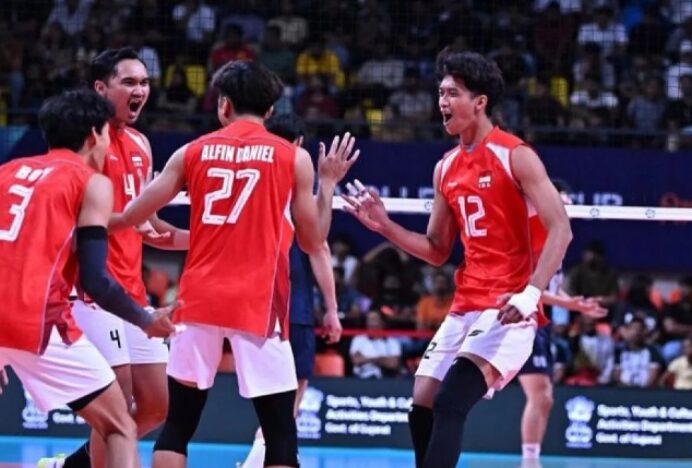 Juara Piala Asia AVC 2026, Tim Voli Putra Indonesia Melonjak ke Peringkat 43 Dunia