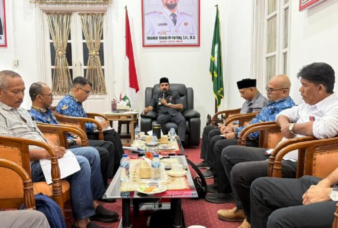 Bupati Al-Farlaky Kumpulkan Pimpinan PKS, Bahas Harga TBS, CSR hingga Investasi di Aceh Timur