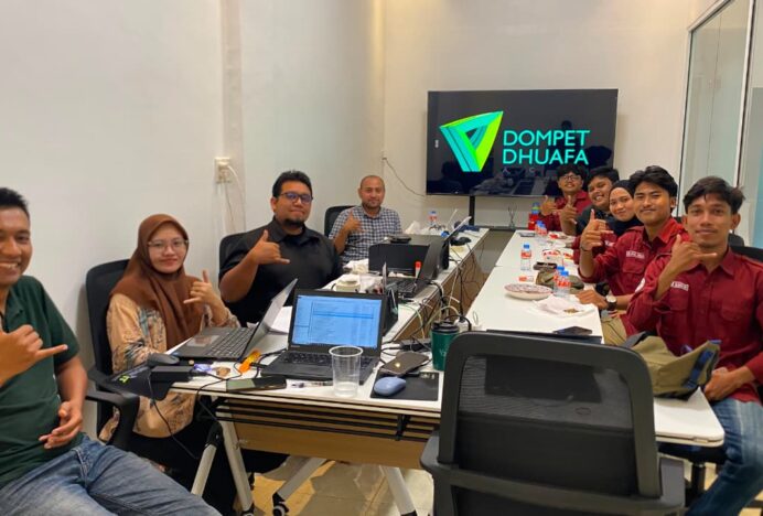Pererat Silaturahmi, HMP KPI UIN Ar-Raniry Gandeng Dompet Dhuafa Aceh Sukseskan Comcare VI