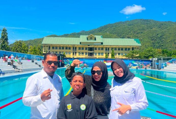 Kepala BPMP Aceh dan Pengprov Akuatik Lepas Adam Yusuf, Atlet Renang BASC yang Borong 3 Emas