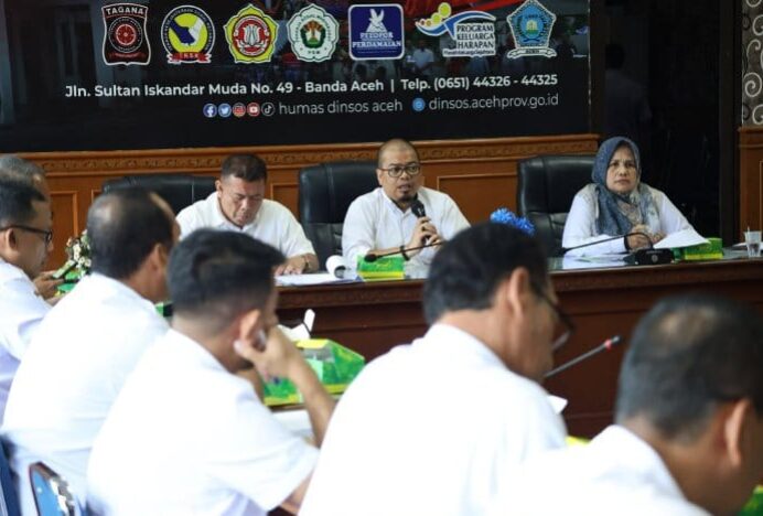 Dinsos Aceh Gelar Rapat Sensus Barang Milik Aceh, Perkuat Tata Kelola Aset yang Akuntabel