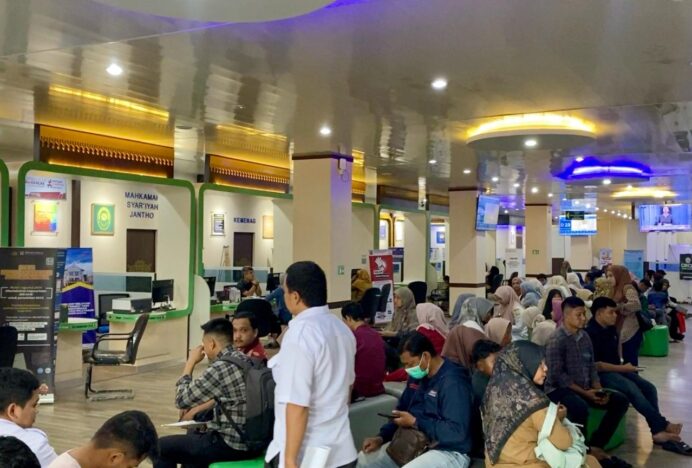 MPP Aceh Besar Layani 5.813 Pengunjung Selama Juni 2026