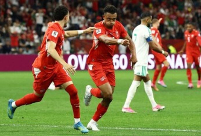 Swiss Sikat Aljazair 2-0, Lolos Babak 16 Besar Piala Dunia 2026