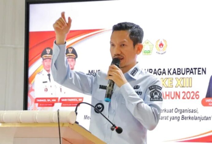 Musorkab KONI Aceh Barat Dibuka, Bupati Targetkan Prestasi PORA