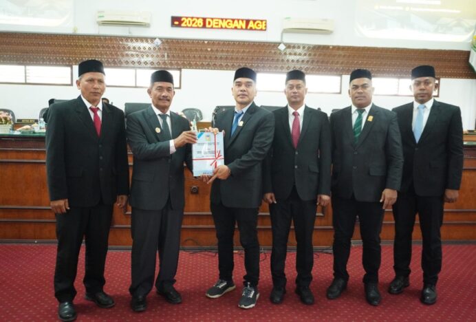 Wakil Bupati Aceh Besar Sampaikan Nota Pengantar Raqan Pertanggungjawaban APBK 2025