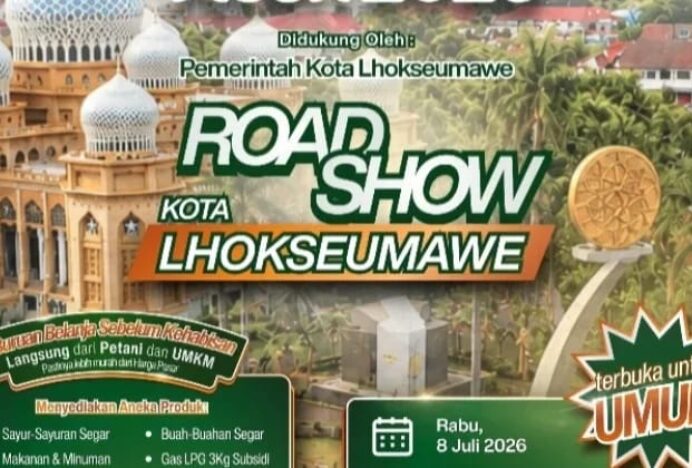 Pasar Tani Kembali Digelar di Lhokseumawe Dorong Pemulihan Ekonomi Masyarakat