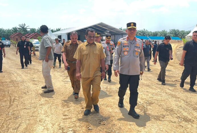 Hari Kedua Bertugas, Kapolda Aceh Tinjau Kesiapan Hunian Tetap Presisi di Aceh Tamiang Jelang Peresmian