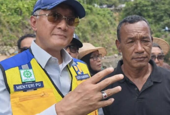 Menteri PU Dody: Jembatan Enang-Enang Dipakai Terbatas, Alternatif Jalan Disiapkan
