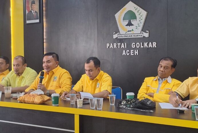 Sabtu Lusa, Bahlil Lahadalia Lantik Pengurus DPD I Partai Golkar Aceh