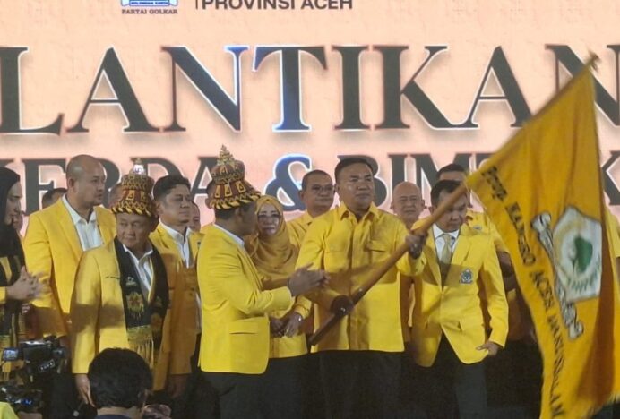 Bahlil Lantik Pengurus DPD Partai Golkar Aceh Periode 2025–2030