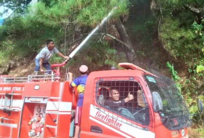 Kebakaran Lahan Melanda Desa Mengaya Aceh Tengah, 1,5 Hektar Hangus Terbakar
