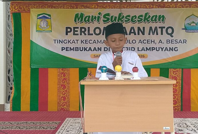 Gelar MTQ Tingkat Kecamatan, Pulo Aceh Siapkan Qari Terbaik Hadapi MTQ Kabupaten