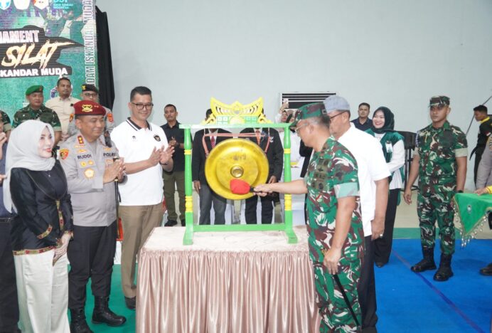 Pangdam IM Tutup Open Tournament Pencak Silat Piala Pangdam IM Tahun 2026