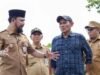 Bupati Al- Farlaky Tinjau Jembatan Gantung Bhom Lama- Blang Simpoe