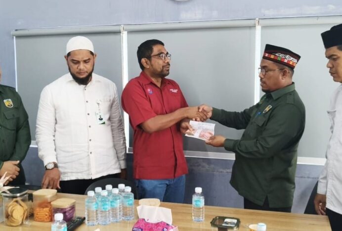 Baitul Mal Banda Aceh Terima Zakat Perusahaan dari PT Kelola Pangan Indonesia
