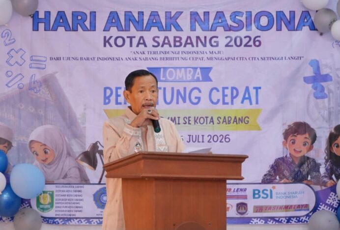 Peringati Hari Anak Nasional, Wakil Wali Kota Sabang Ajak Semua Pihak Penuhi Hak dan Lindungi Anak