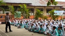 Satlantas Bireuen Edukasi Pelajar Tertib Berlalu Lintas