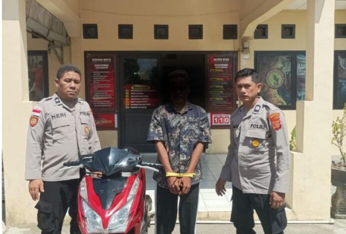 Polsek Kuta Raja Amankan Terduga Pelaku Curanmor