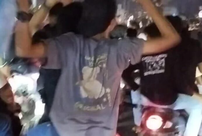 Usai Nobar Final Piala Dunia di Lhokseumawe, Remaja Turun ke Jalan