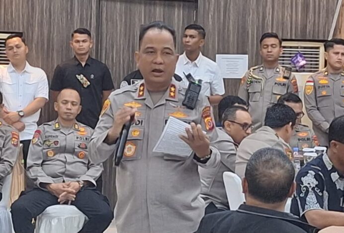 Kapolda Aceh Minta Maaf Terkait Dugaan Oknum Polisi Terlibat Perampokan Toko Emas di Tapaktuan