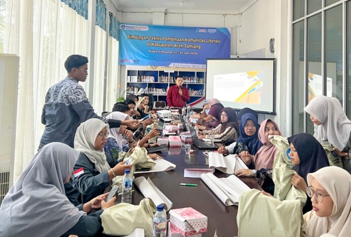 Ketua ISARAH Langsa Ajak Komunitas Literasi Kembangkan Potensi Lokal dan Perkuat Kolaborasi