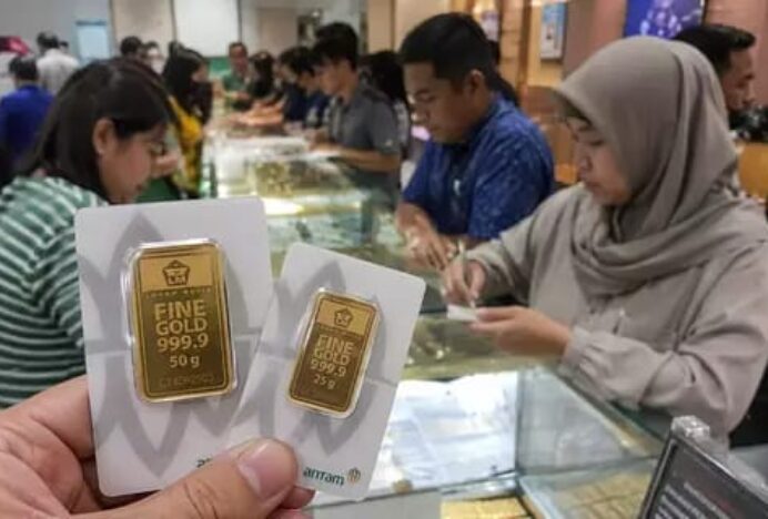 Harga Emas Antam (ANTM) Turun Tajam Rp 33.000