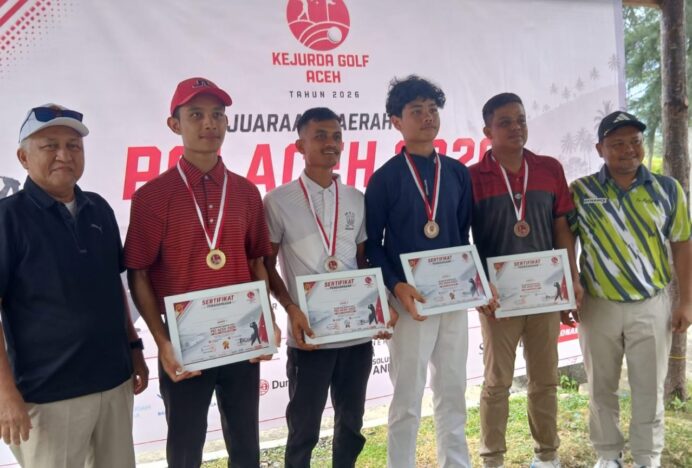 Muhammad Affan Juara Kejurda Golf Seri I Wilayah Barat