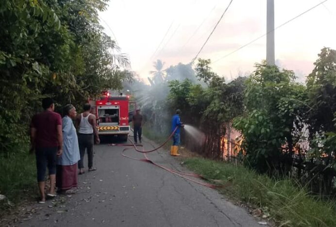 Kebakaran Lahan Hanguskan Dua Hektare di Lhokseumawe