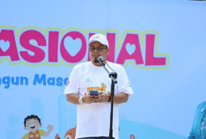 Budi Afrizal Wakili Gubernur Aceh pada Peringatan Hari Anak Nasional 2026: Anak Aceh adalah Amanah yang Harus Dijaga Bersama ‎