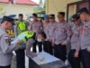 Syarat naik Pangkat, 59 Personel Polres Bener Meriah Jalani Tes Urine