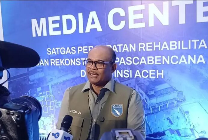 Pemerintah Kaji Alih Fungsi Lahan Sawah yang Tertimbun Material Banjir