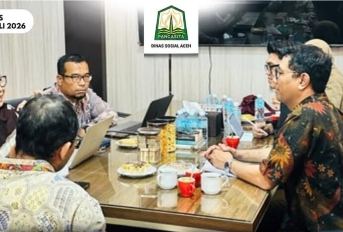 Dinas Sosial Aceh Terima Kunjungan KemenHAM RI untuk Koordinasi Pengumpulan Data Indeks HAM Daerah