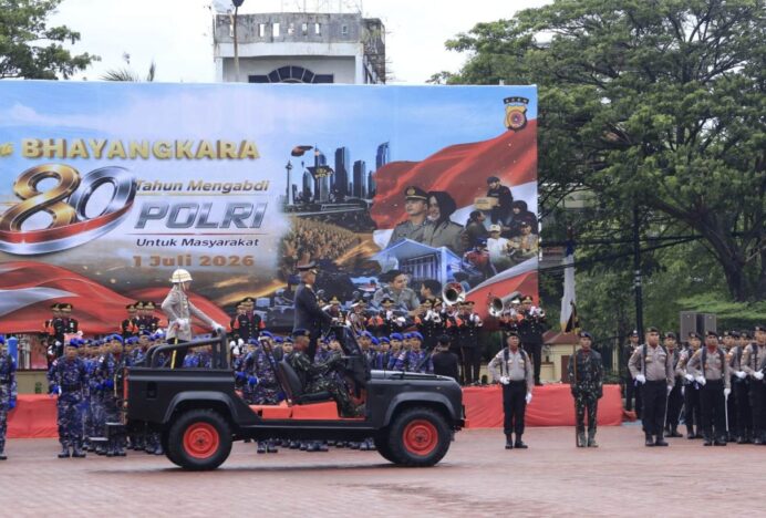 Wakapolda Aceh Irup Hari Bhayangkara ke-80