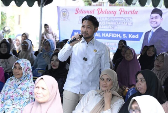 Zidan Al Hafidh Minta Pemko Tuntaskan Sistem Drainase Gampong Keuramat dan Laksana