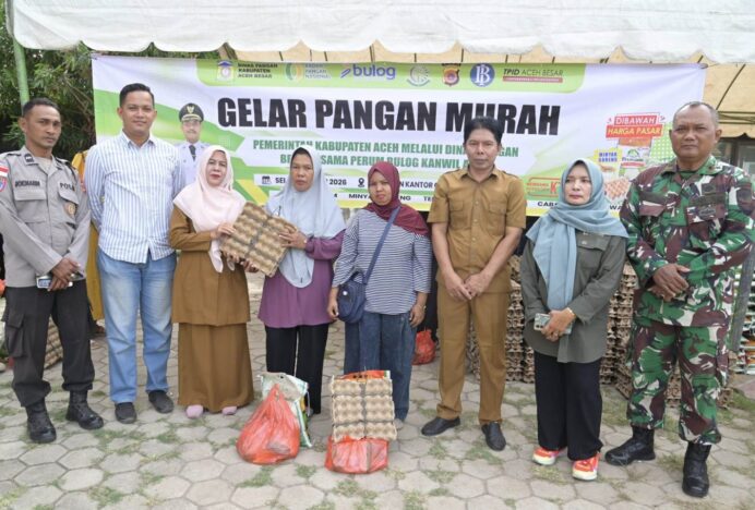 Pangan Murah di Baitussalam Jadi Andalan Tekan Harga Sembako