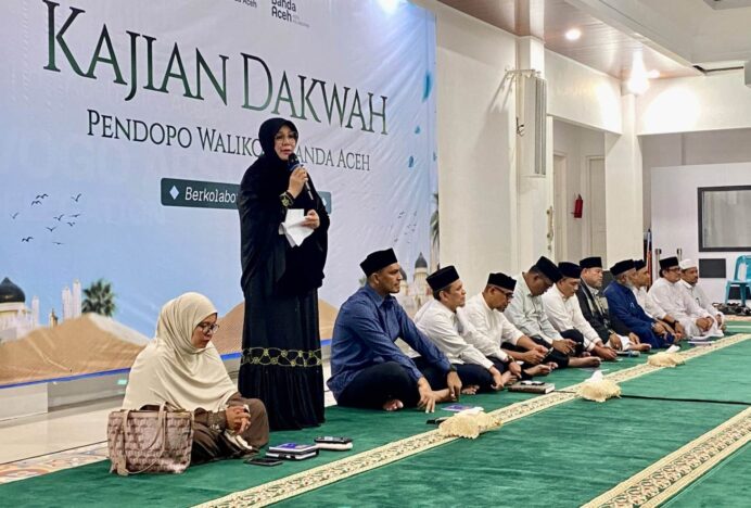 Pemko Banda Aceh Gelar Kajian Dakwah, Illiza Ajak ASN Perkuat Nilai Keislaman dan Kolaborasi Berdakwah