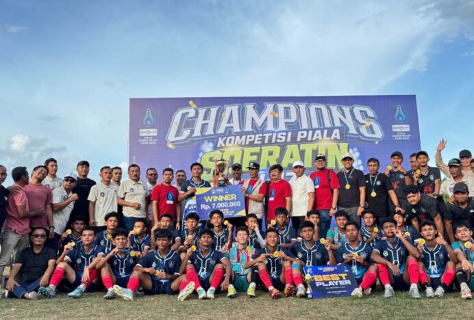 Persada Abdya Catat Sejarah Juarai Piala Soeratin U-17 Aceh