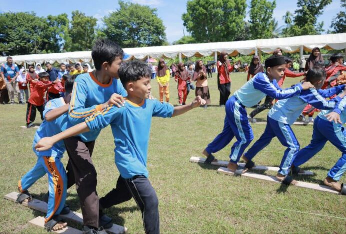 Pemkab Aceh Besar Ajak Anak-anak Kenali Permainan Tradisional