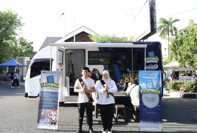 Pasporia di CFD Banda Aceh Layani 15 Permohonan Paspor