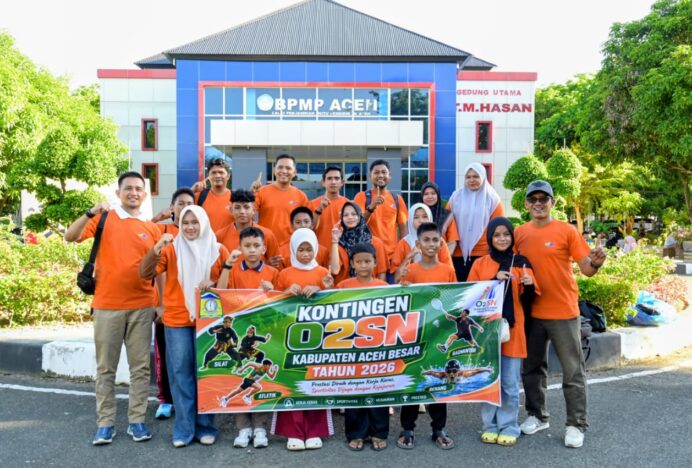 20 Siswa Aceh Besar Siap Berlaga pada O2SN Tingkat Provinsi Aceh