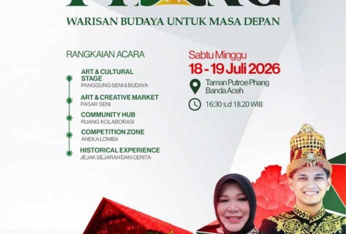 Pemko Akan Gelar Banda Aceh Art dan Cultural Market Putroe Phang