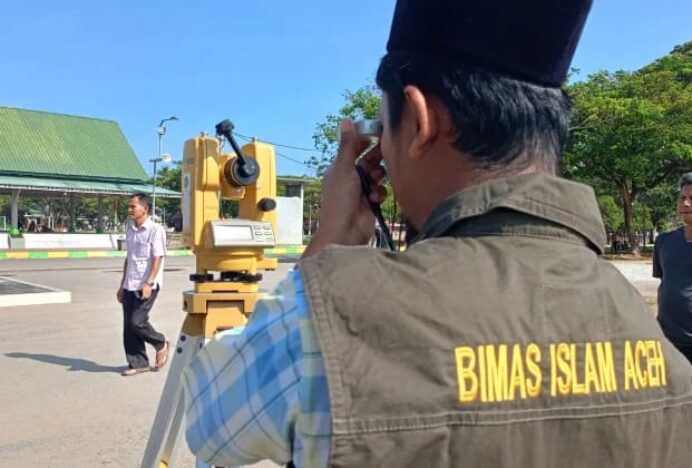 Kemenag Aceh Ajak Masyarakat Manfaatkan Fenomena Rashdul Kiblat untuk Kalibrasi