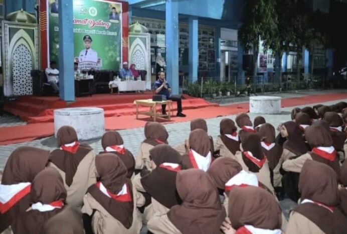 Wabup Aceh Barat Motivasi Siswa MTs Harapan Bangsa