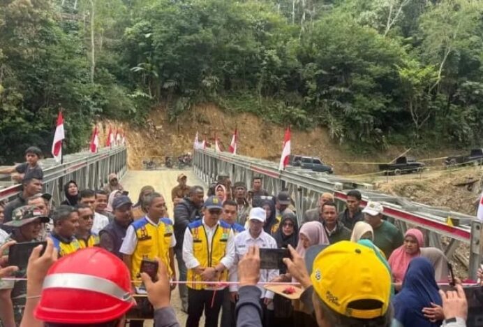 Jembatan Bailey Wih Kanis Diresmikan, Tingkatkan Konektivitas Masyarakat