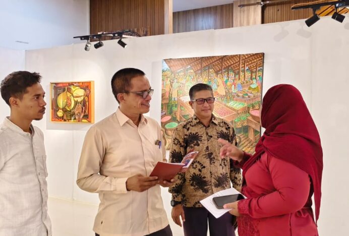 Sekdisdikbud Aceh Besar Hadiri Pameran Tunggal “Jalur Rempah” di Museum Aceh