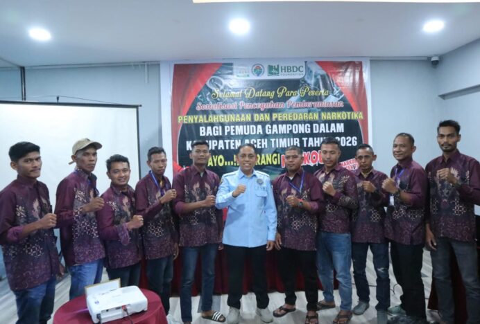 BNN Kota Langsa Ajak Pemuda Jadi Garda Terdepan Wujudkan Aceh Timur Bersinar