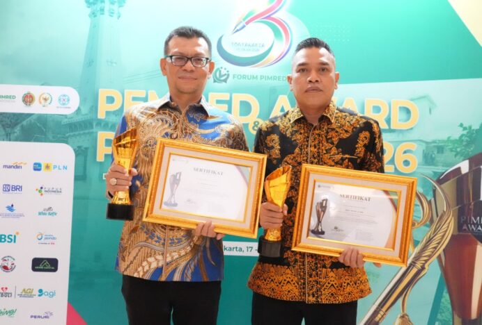 Dua Kader PAN Aceh Raih Pimred Award 2026 di Yogyakarta