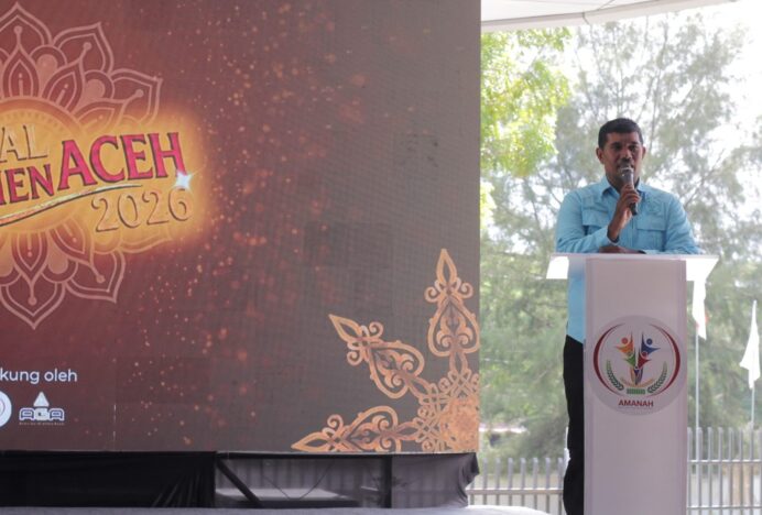 Direktur AMANAH Buka Festival Ornamen Aceh 2026